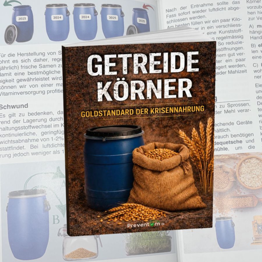 Buch: Getreidekörner – Goldstandard der Krisennahrung